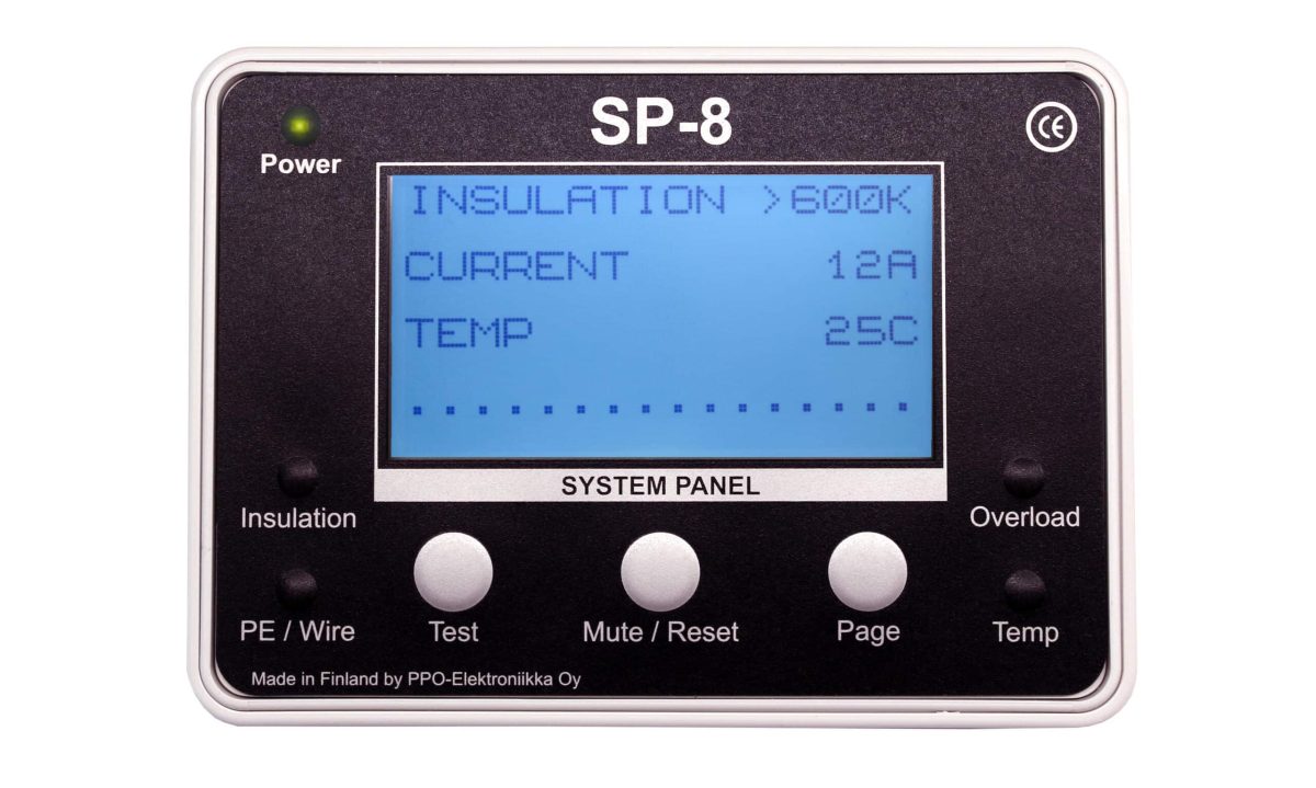 SP 8 Control Panel